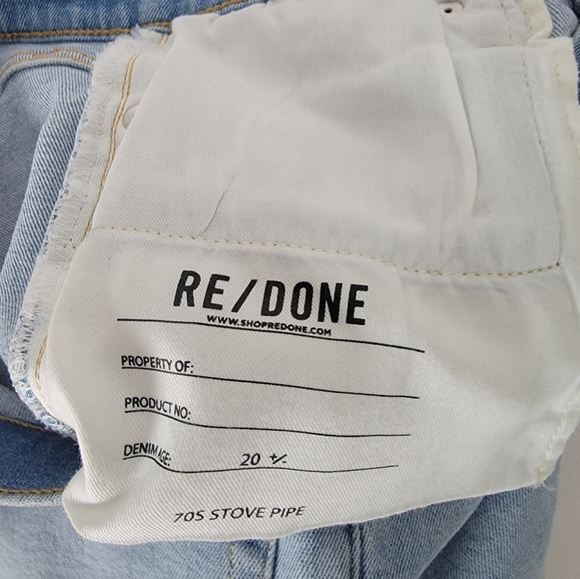 Redone 70s Stovepipe Seawater Destroyed Excellent Pre-owned Condition Size 29 - Picture 3 of 8